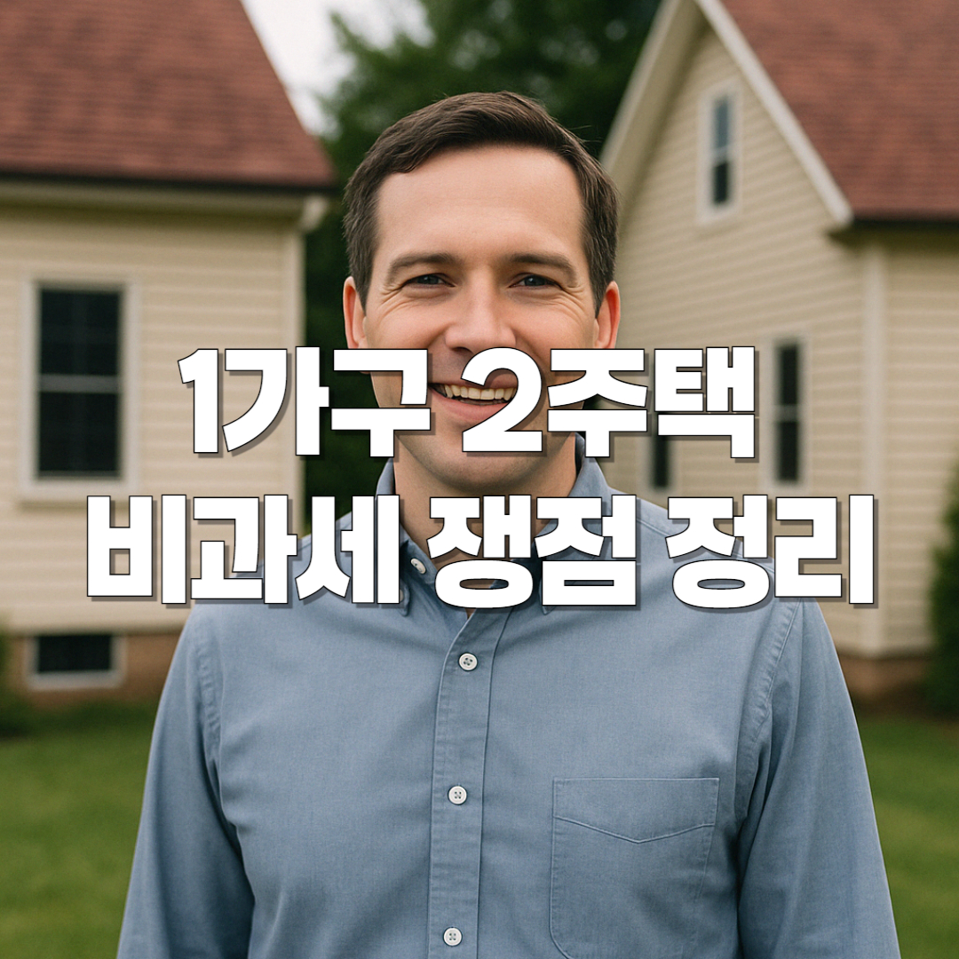 1가구 2주택 비과세 쟁점 정리
