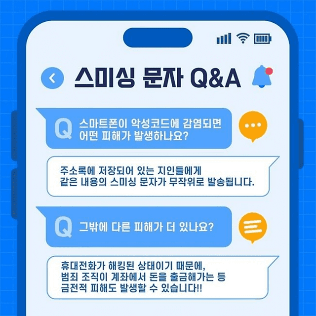 부고 문자 스미싱 Q&amp;A