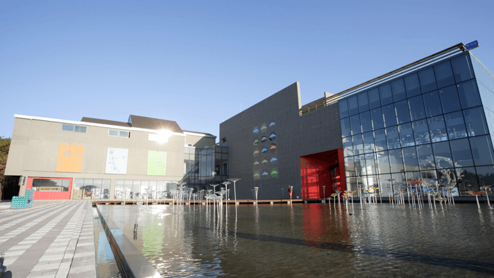 대부도 유리섬 박물관 외부 전경