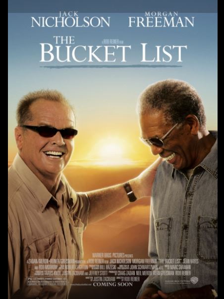 영화 버킷리스트:죽기 전에 꼭 하고 싶은 것들 포스터.
