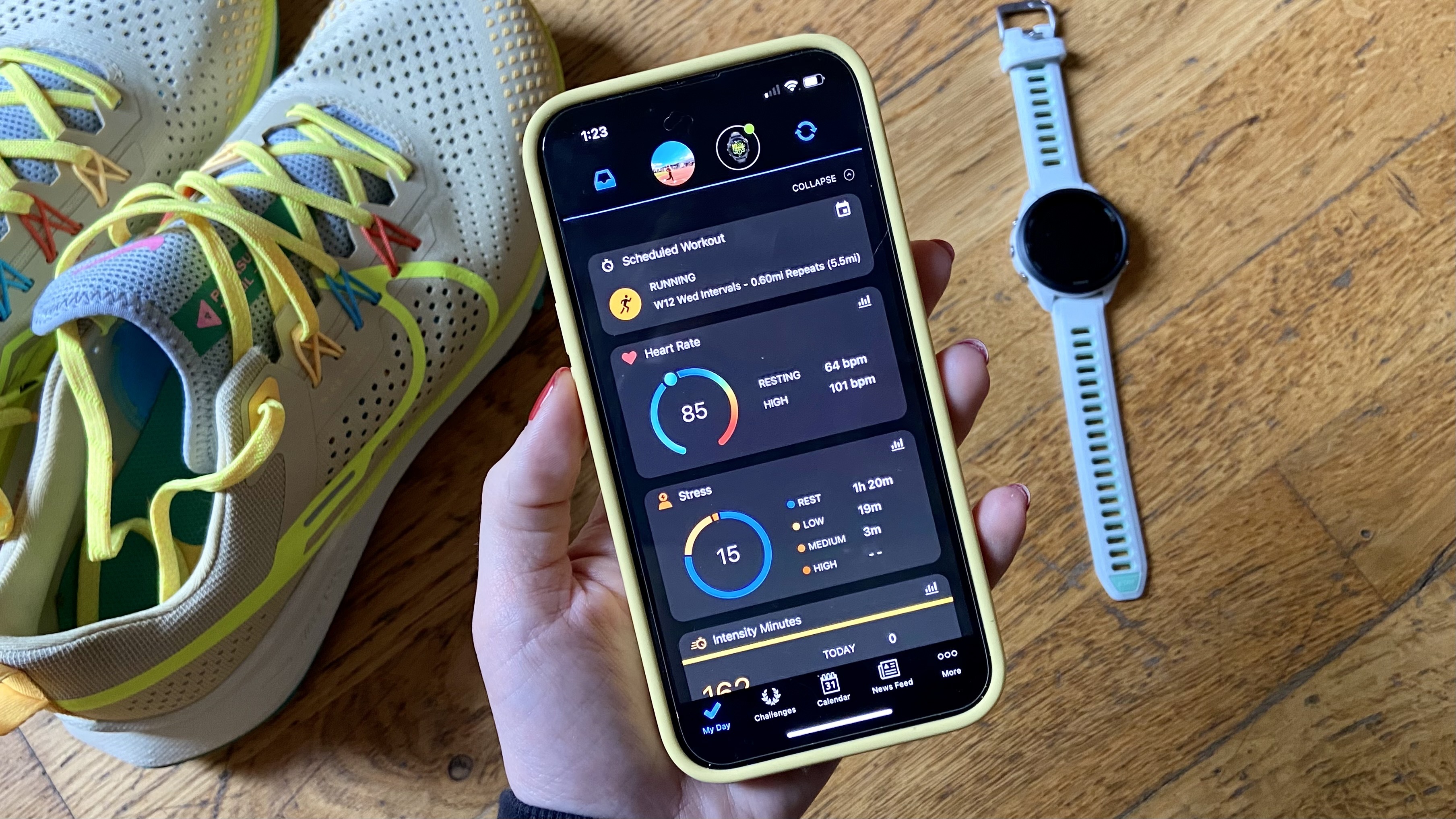 가민 커넥트 Garmin Connect 사이클링 기록과 운동 분석 화면