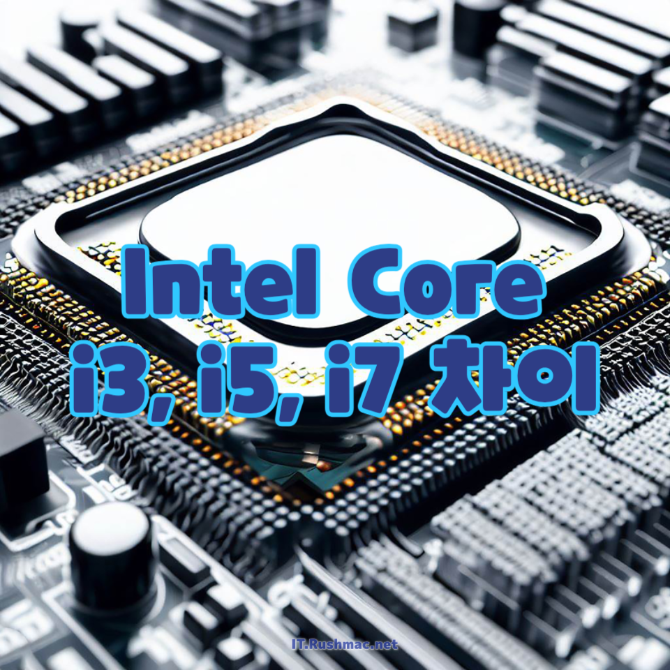 Intel Core i3, i5, i7 차이