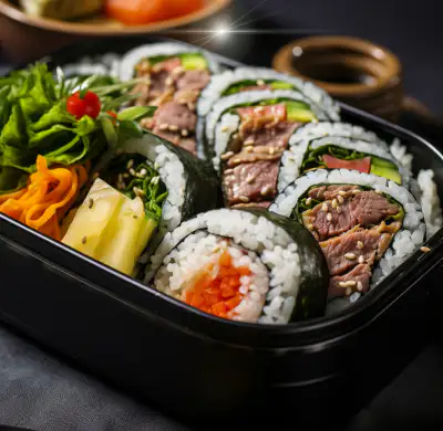 cu 도시락구독 김밥