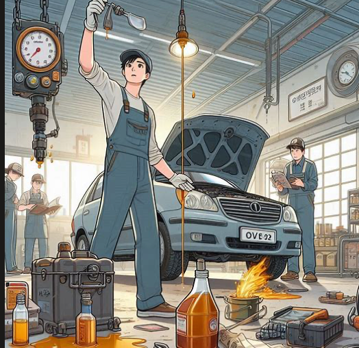 직접 엔진오일 교환하기: DIY 방법