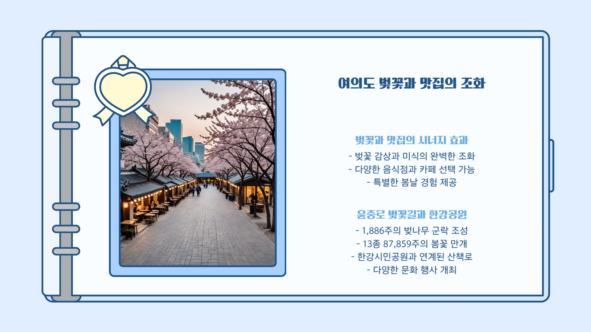 여의도 벚꽃 근처 맛집 BEST 10