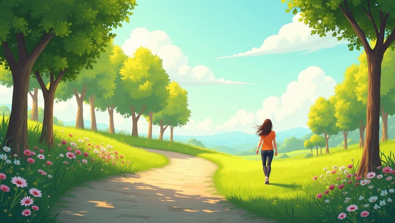 식사 후 10분 산책의 놀라운 5가지 건강 효과