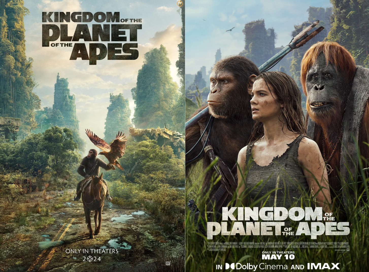 혹성탈출 새로운 시대 영문 포스터