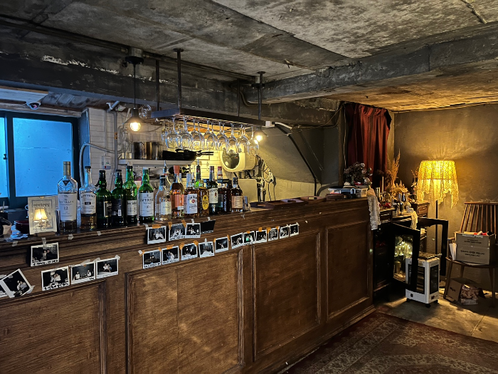 카운터 및 주방 모습