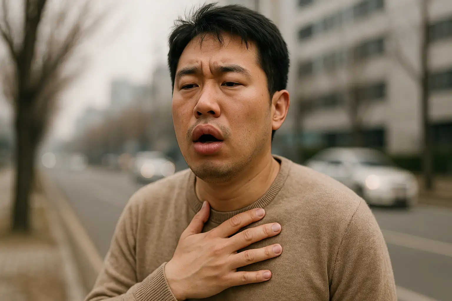 호흡곤란