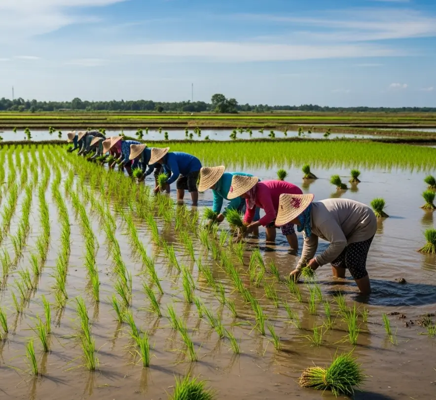 망종 인사말과 이미지