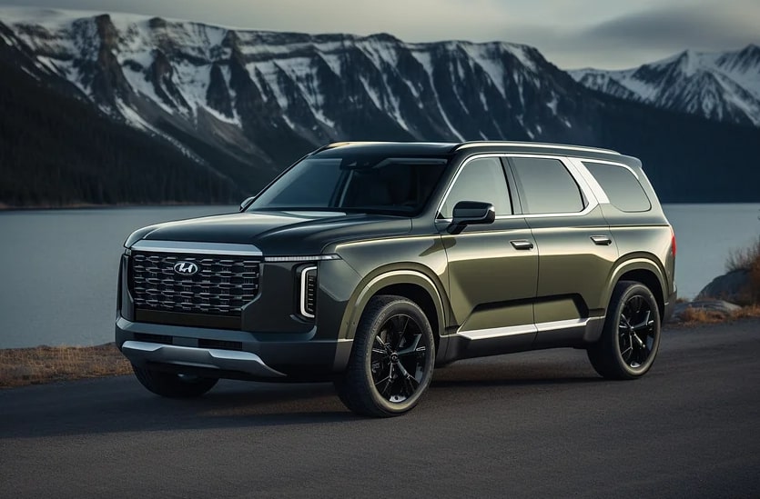 현대 펠리세이드 풀체인지 예상도(출처:Carbzz)