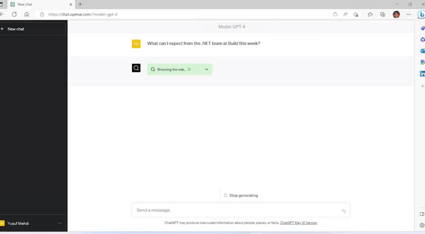 ChatGPT 실시간 정보 접근가능