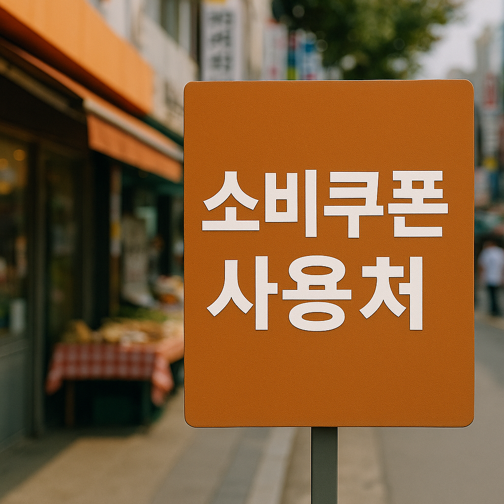 민생회복 소비쿠폰