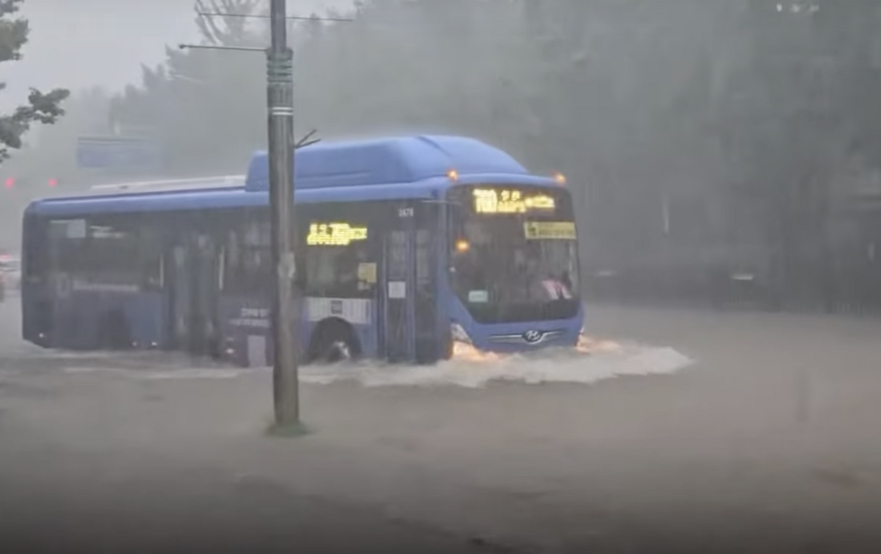 우이천 김포공항도 침수