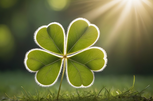 가을에 피는 꽃 토끼풀