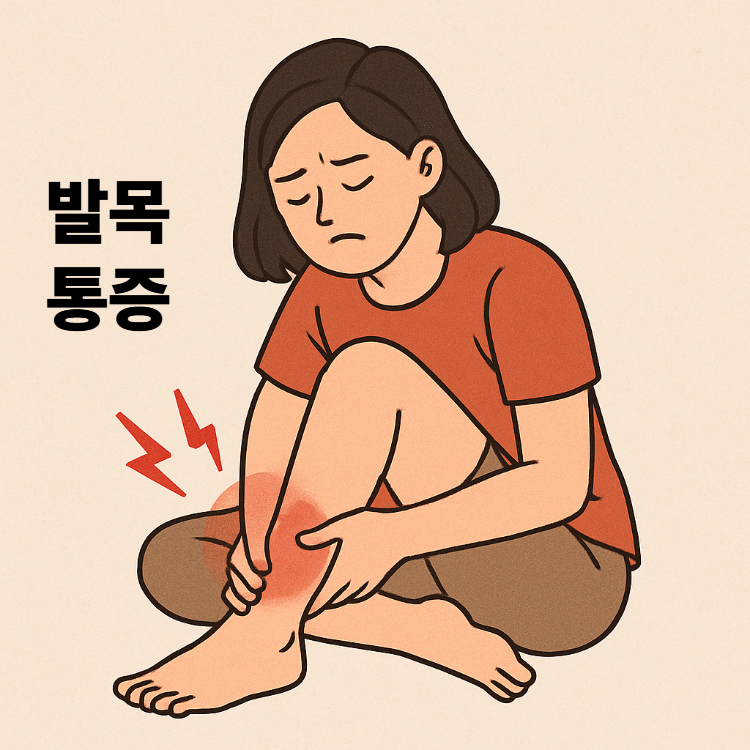 발목 통증 관련질환 원인 증상 관리법