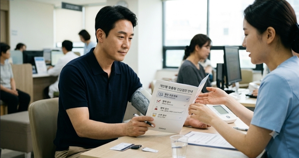40대 건강검진 혈액검사와 기본 검진 항목 확인