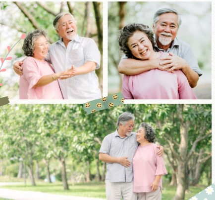 노후생활포스터