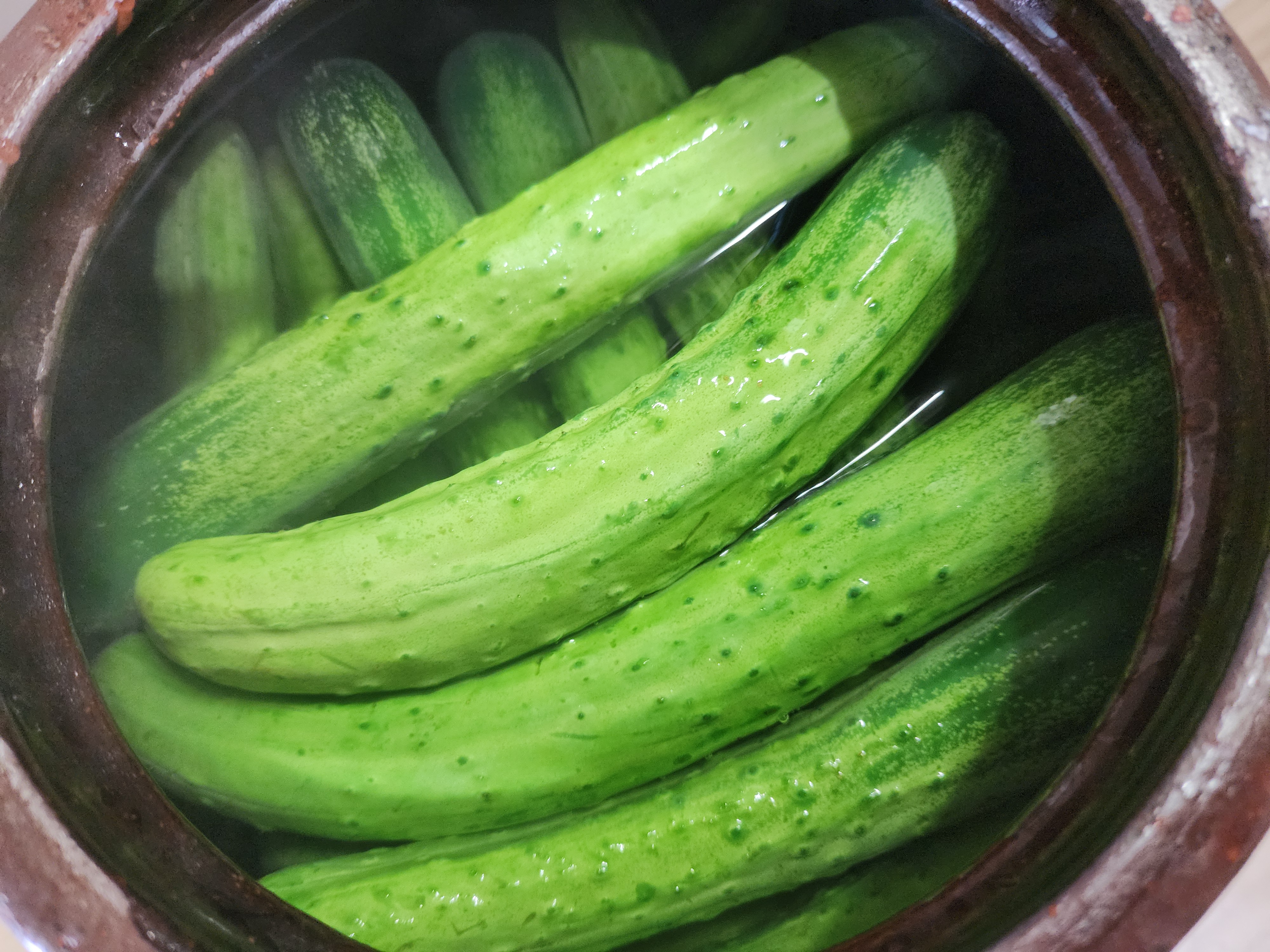 오이지 담그기, 전통오이지 오래 보관하는법