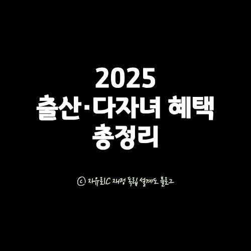 2025 출산·다자녀 혜택 총정리|첫만남 이용권·부모급여·증여세 출산공제까지 최신 지원 안내