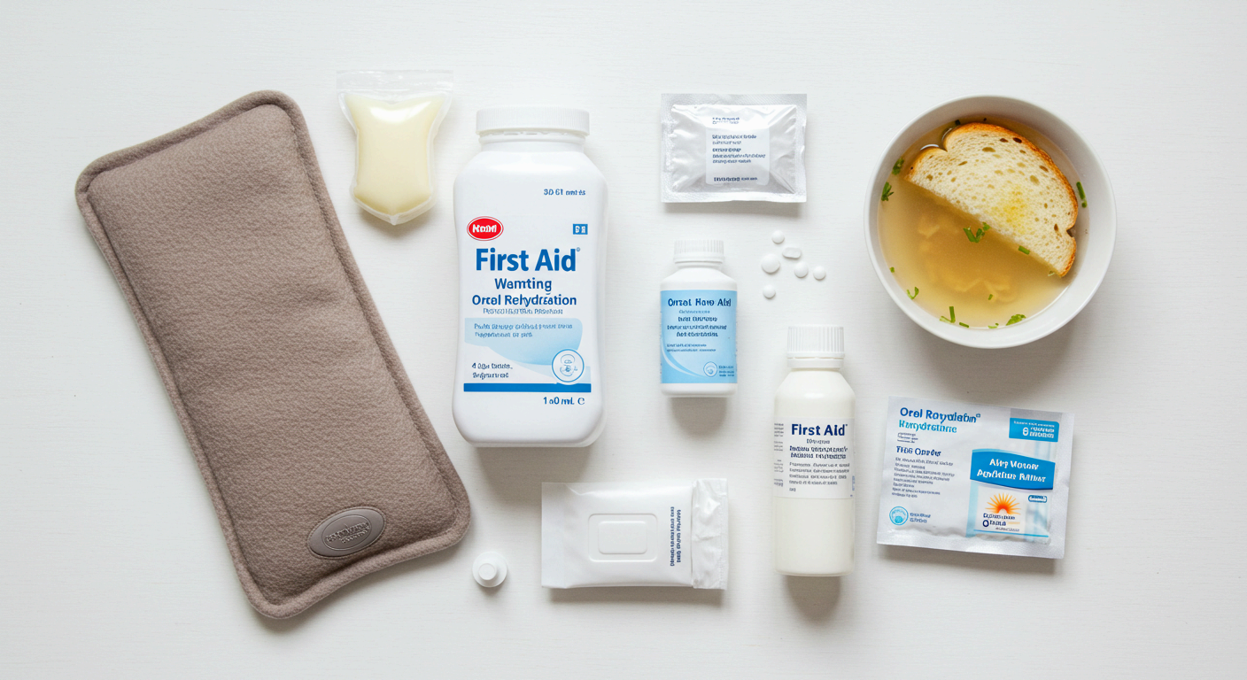 위경련 응급 처치&amp;#44; 자극적인 음식 피하세요