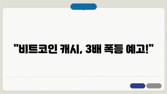 비트코인 캐시의 시장 동향과 투자자의 반응