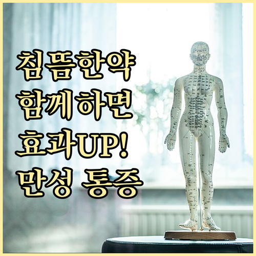 한방 침, 뜸, 한약 복합 치료 효과