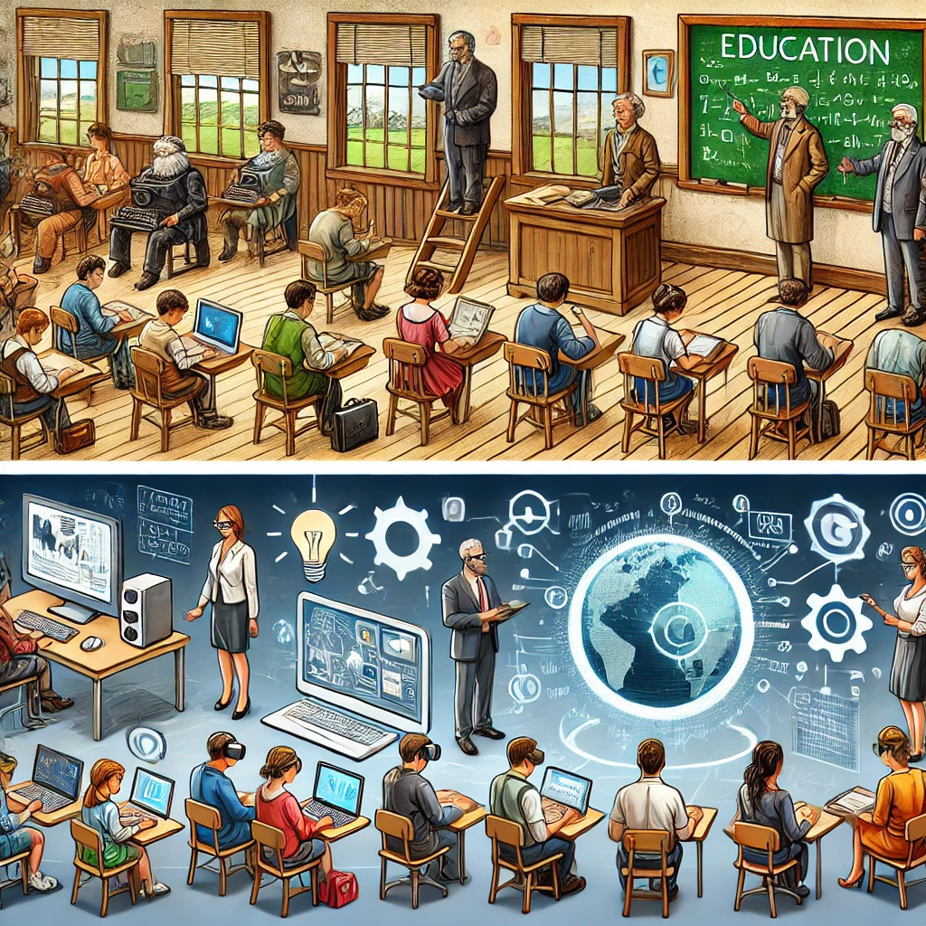 교육 변화의 관련 사진