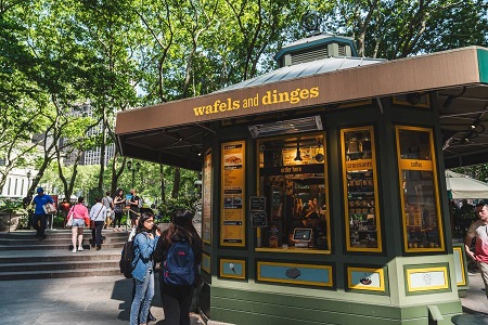 브라이언트 파크 'wafels and dinges'