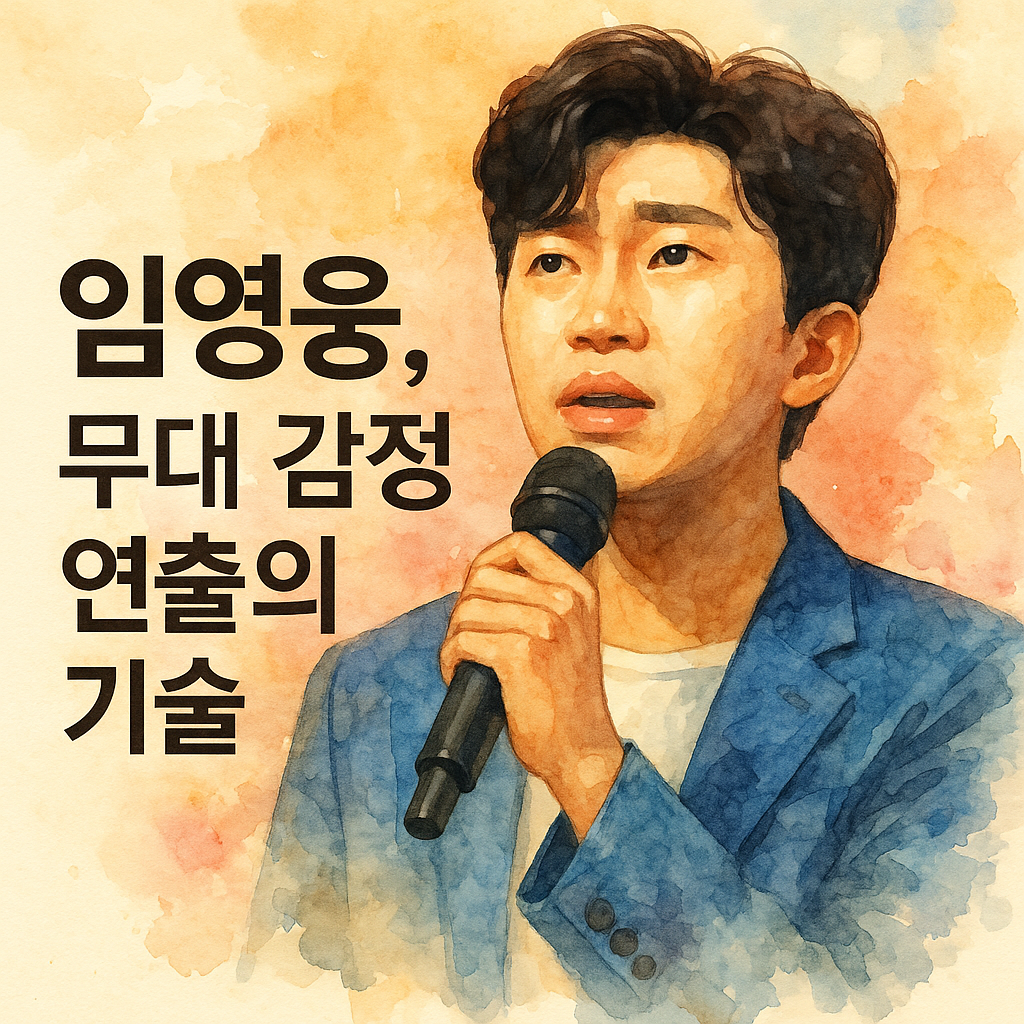 임영웅, 무대 감정 연출의 기술