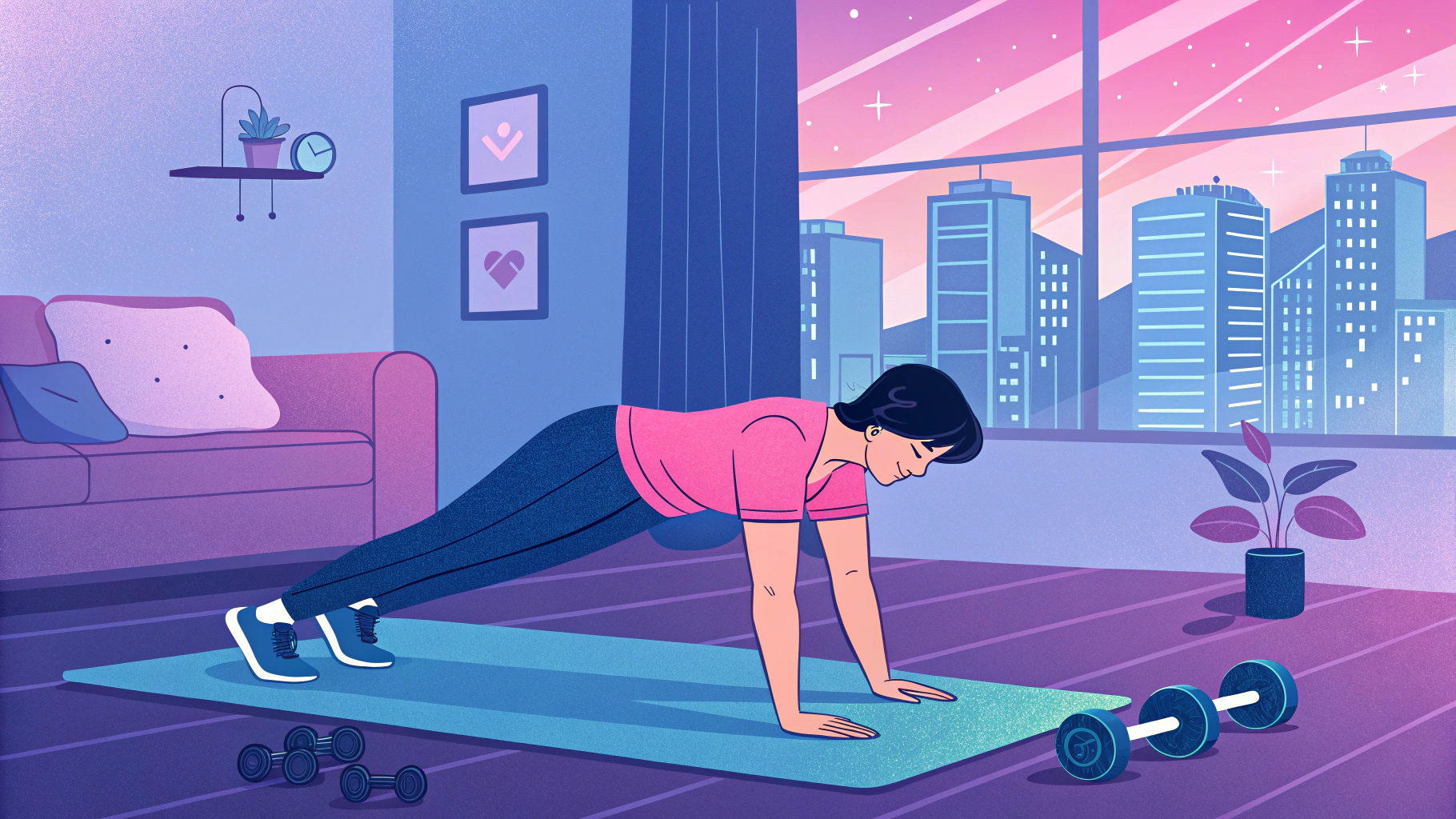 홈트레이닝 유산소