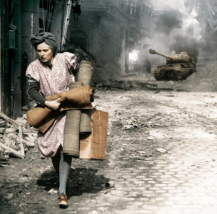 유럽 배경 다큐 이미지