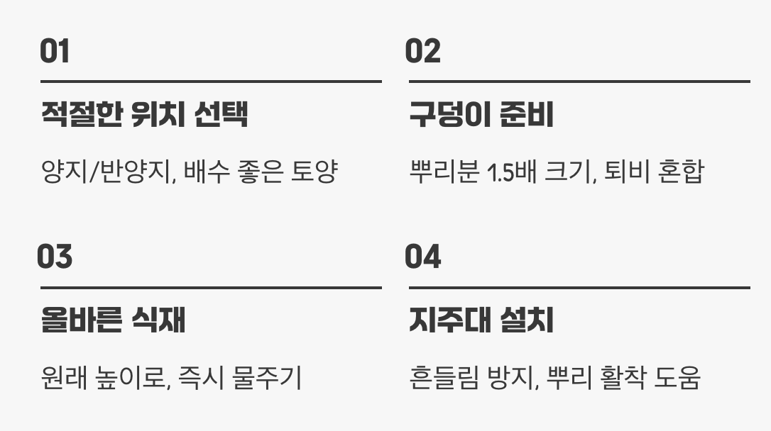 심는 것보다 중요한, '어떻게 심느냐'