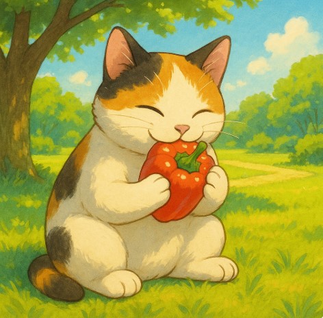 고양이 파프리카 급여해도 안전할까? 방법과 주의사항