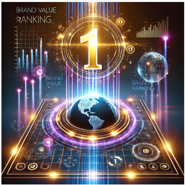 K-경제의 힘, 브랜드 가치 순위 관련 사진 (Ai로 생성)