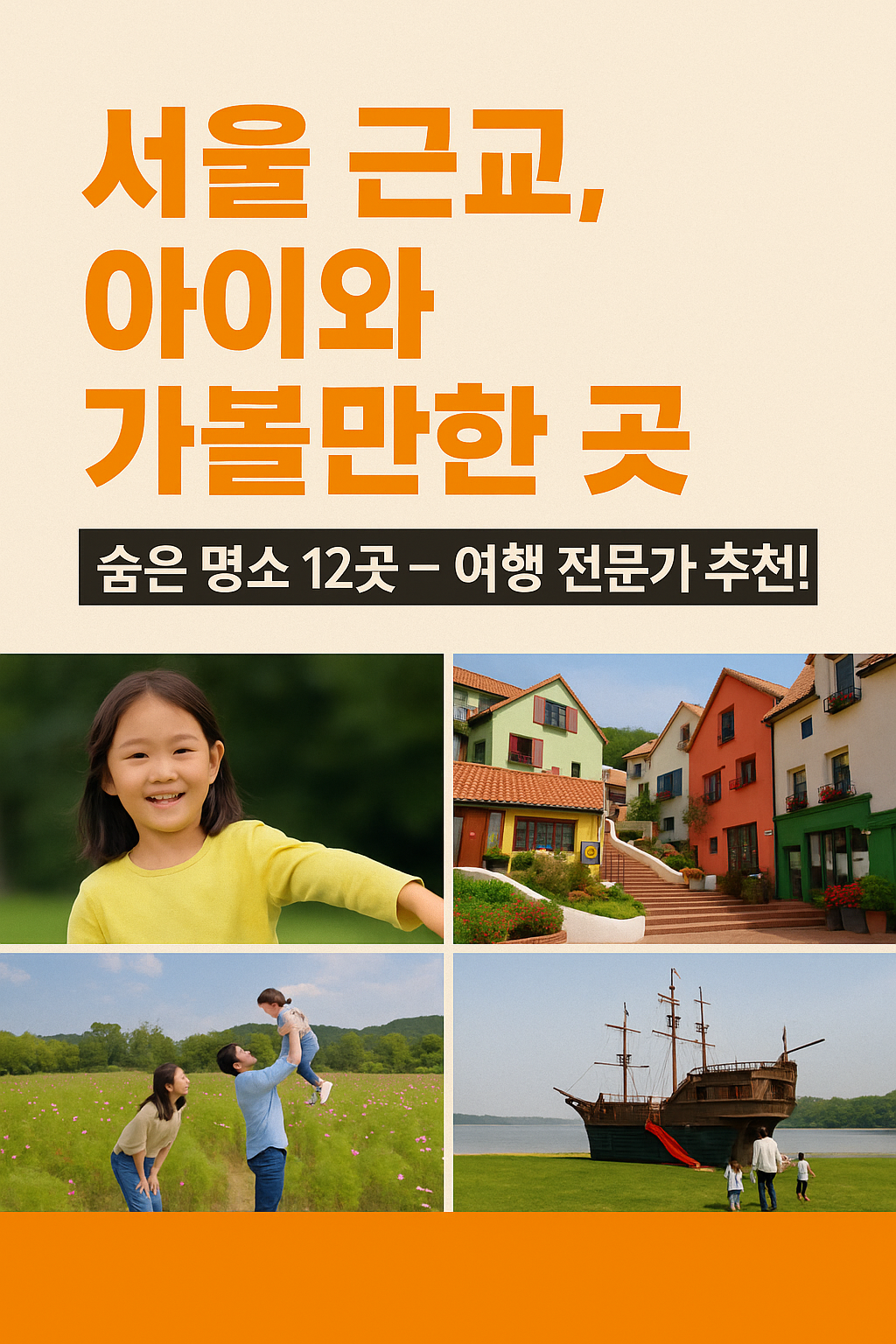 서울 근교 아이와 가볼만한 곳 12