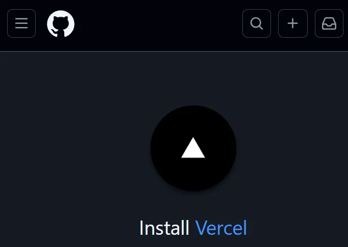 Vercel Import Git Repository GitHub Account