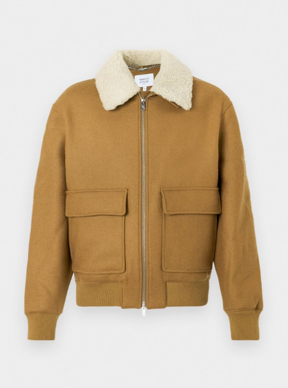 틈만나면 43회 유연석 자켓 ❘ 메종키츠네 퍼카라 울 블루종 자켓 점퍼