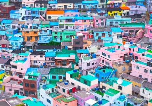 감천문화마을 전경