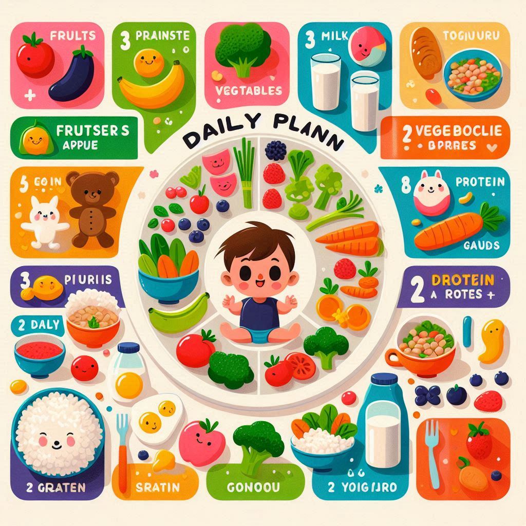 12개월~24개월 아기의 영양에 따른 식단 정보