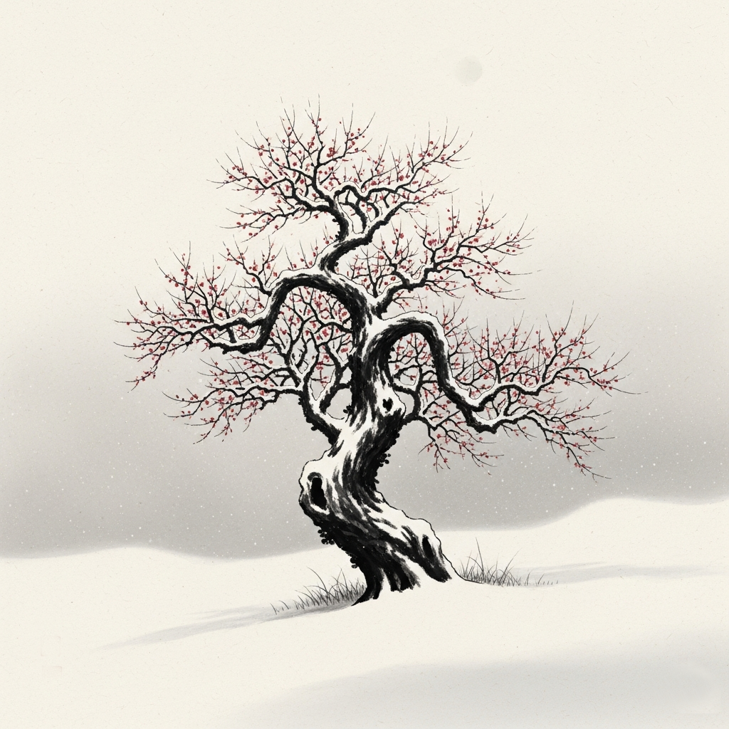 설중매(雪中梅)