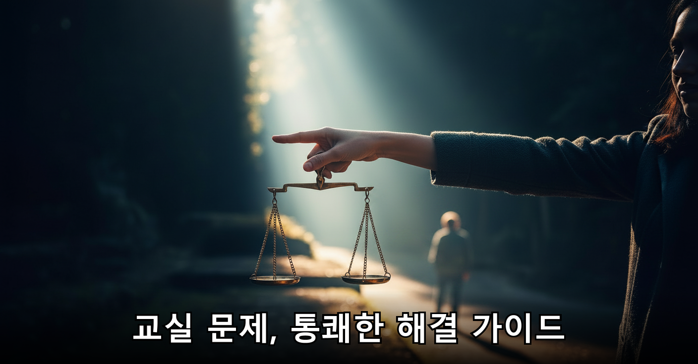 어둠 속에서 빛나는 정의의 손길
