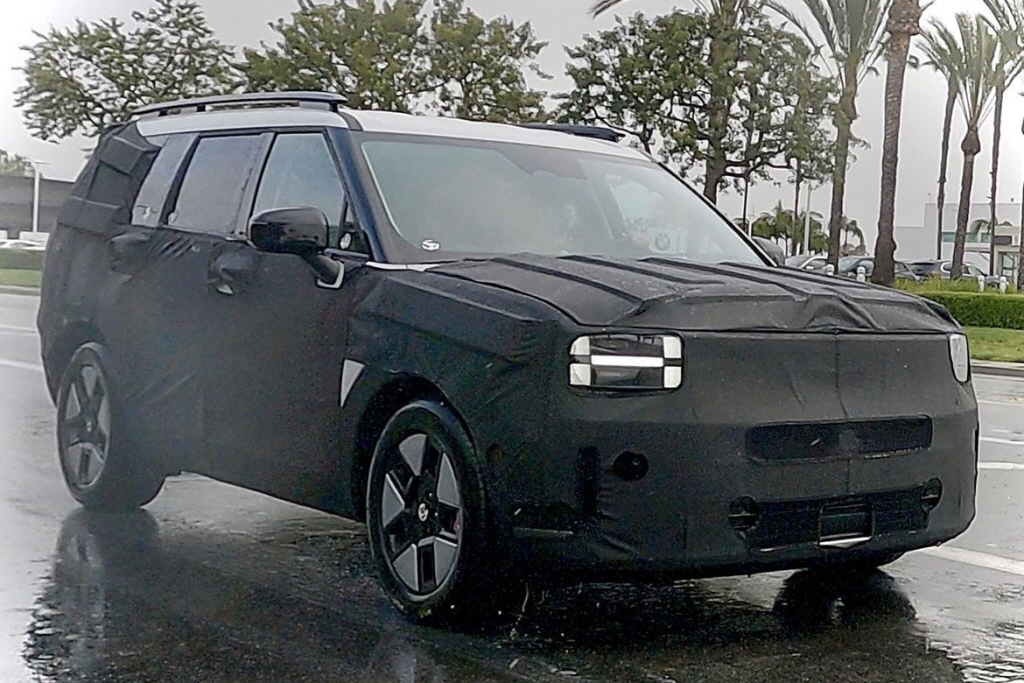 현대차 싼타페 풀체인지 포착