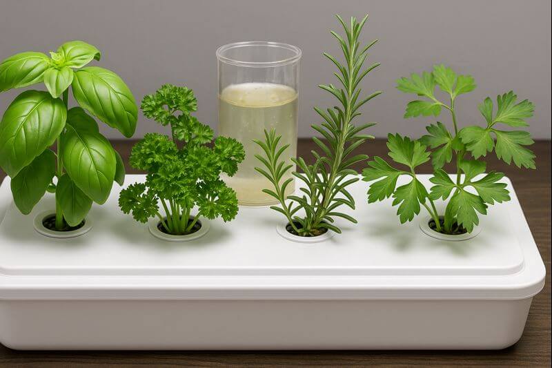 소형 아쿠아포닉스 재배가 일반 수경재배와 다른 결정적 차이