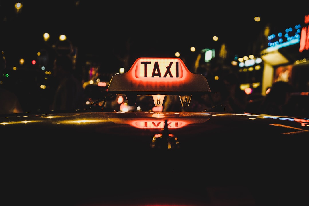 Taxi fare meter.