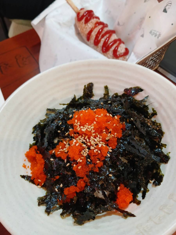 청년다방 빠다밥과 핫도그