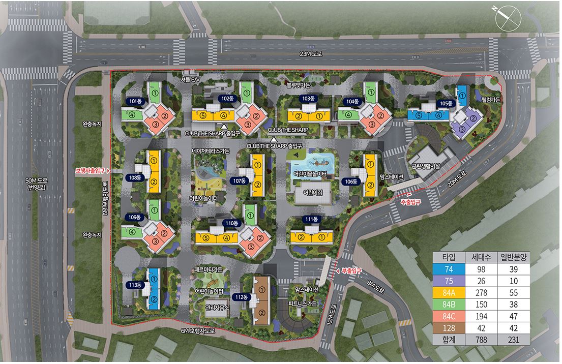 울산 더샵 시에르네 일반분양 가구수