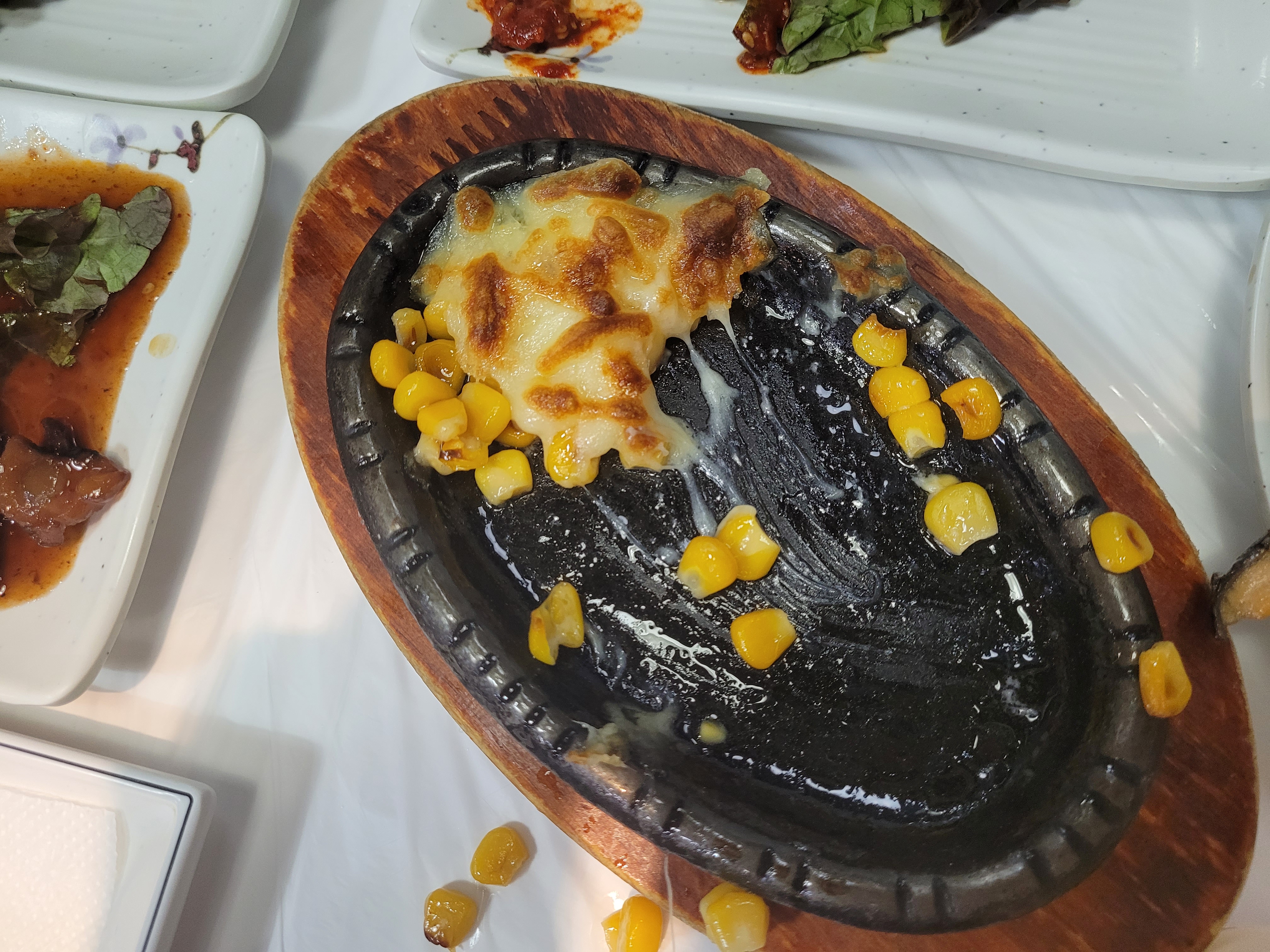 치즈에 구워낸 콘버터