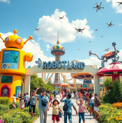 경남창원 로봇랜드 그림