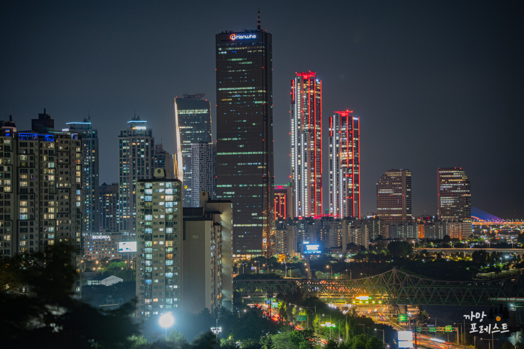 용양봉저정공원 63빌딩